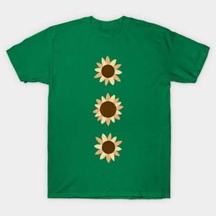 Line of Sunflowers T-Shirt